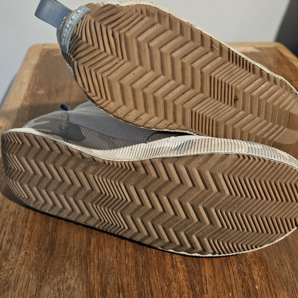 Beige High-Top Sneakers - Picture 6 of 6